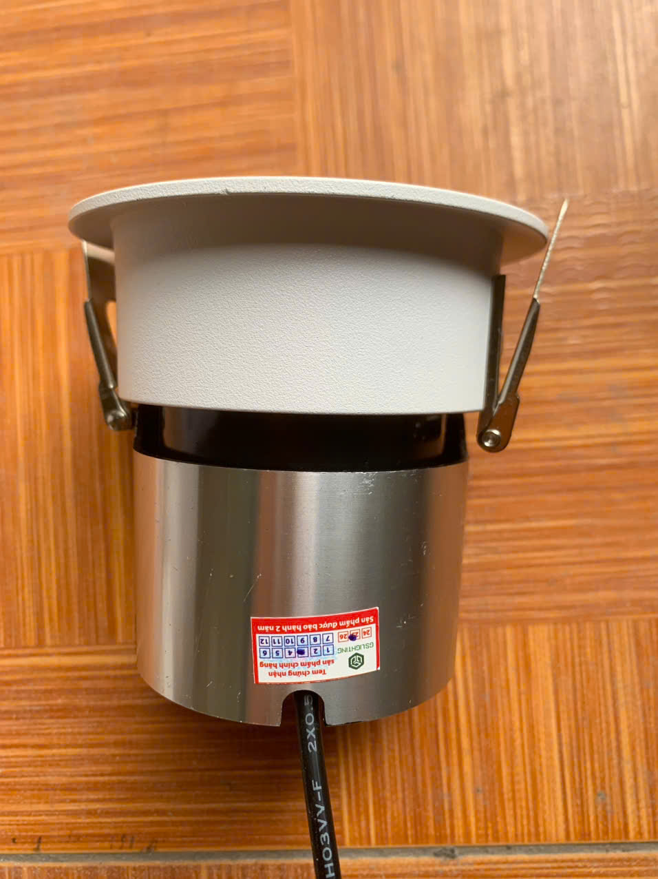 Đèn âm trần chỉnh góc 7W GSLighting ánh sáng trắng/vàng/trung tính (GSATCG7-N)