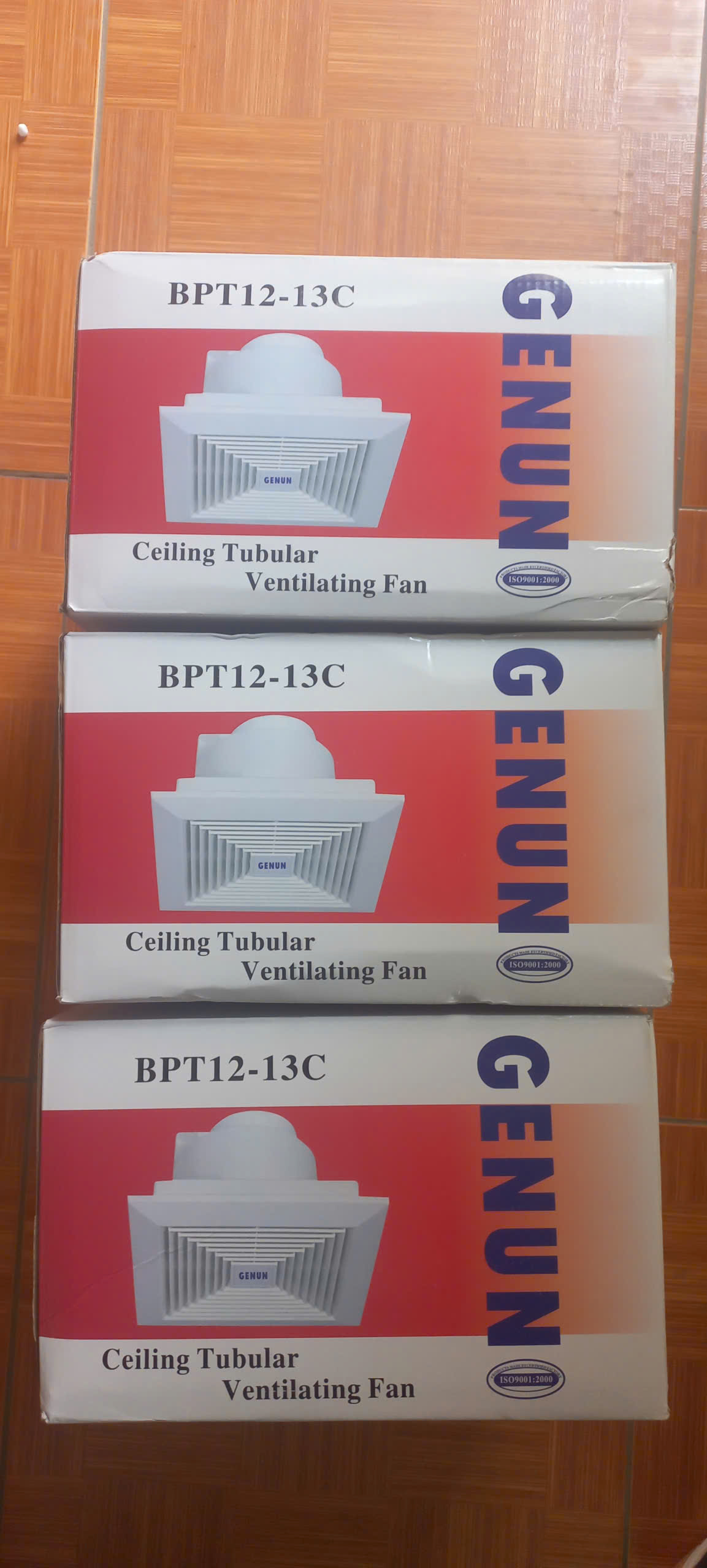 Quạt thông gió âm trần 20x20 BPT12-13C Genunk