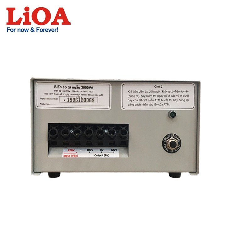Biến áp đổi nguồn hạ áp 1P-3.0kVA