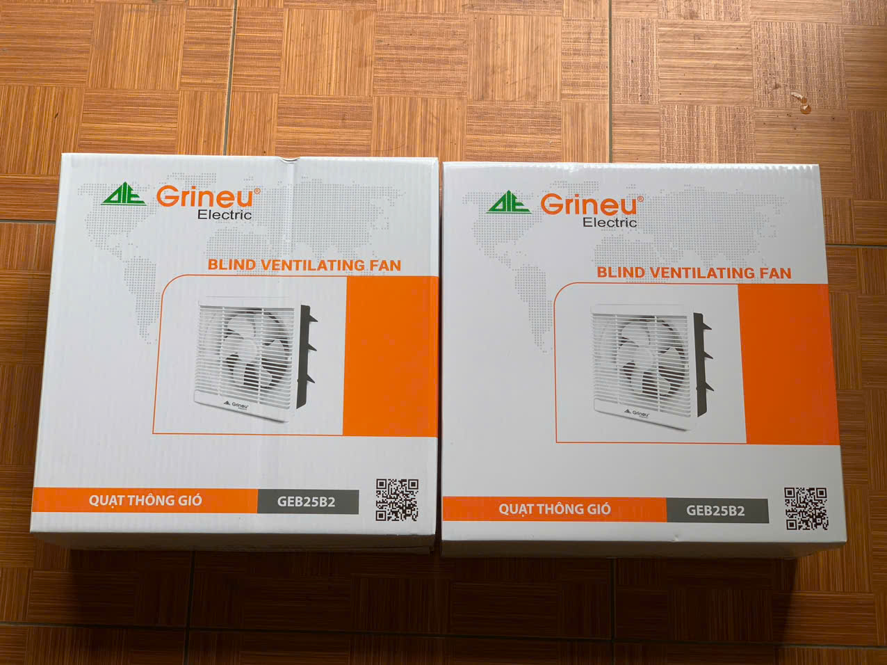 Quạt hút tường 300x300mm GEB25B2 (Grineu)