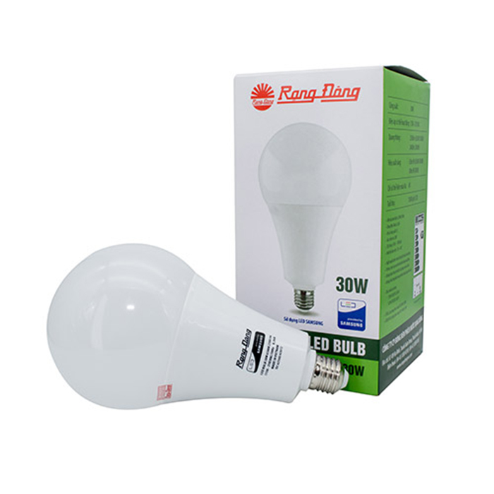 Bóng đèn LED Bulb tròn 30W Rạng Đông (A120N1/30W.H)