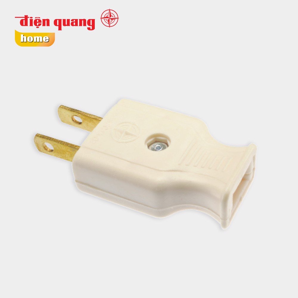 Phích cắm chân dẹt Điện Quang (PC 1A-02)