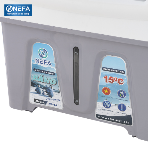 Quạt điều hòa hơi nước Nefa NF45 cơ (Màu xanh/ghi)