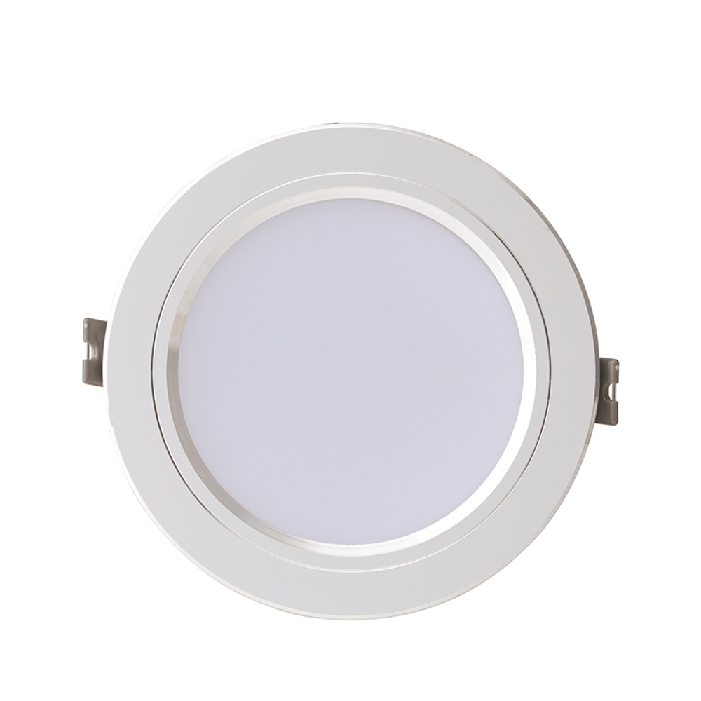 Đèn LED âm trần đổi màu 90/9W viền vàng/viền bạc Rạng Đông (AT10 ĐM 90/9W)
