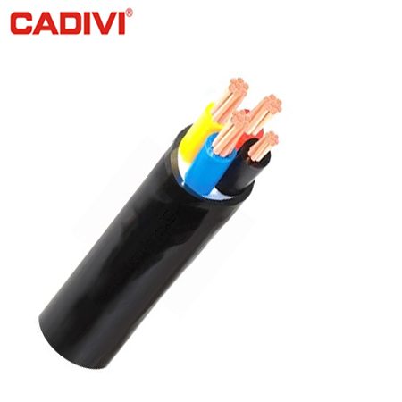 Cáp điện Cu/PVC/PVC 4x10mm2 300/500V Cadivi