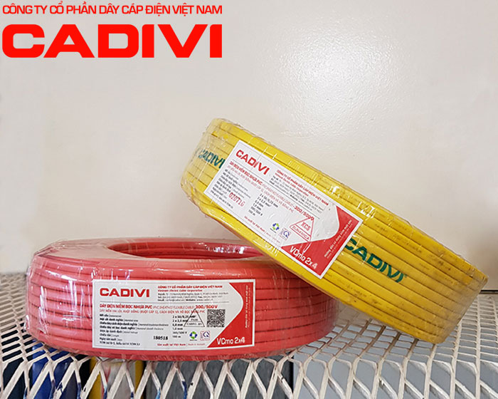 Dây ovan 2x4mm2 300/500V Cadivi