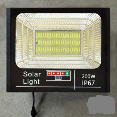 Đèn pha năng lượng mặt trời 200W lắp trong nhà (Green Viet)