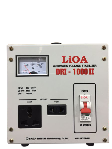 Ổn áp Lioa 1 pha 1kva DRI-II