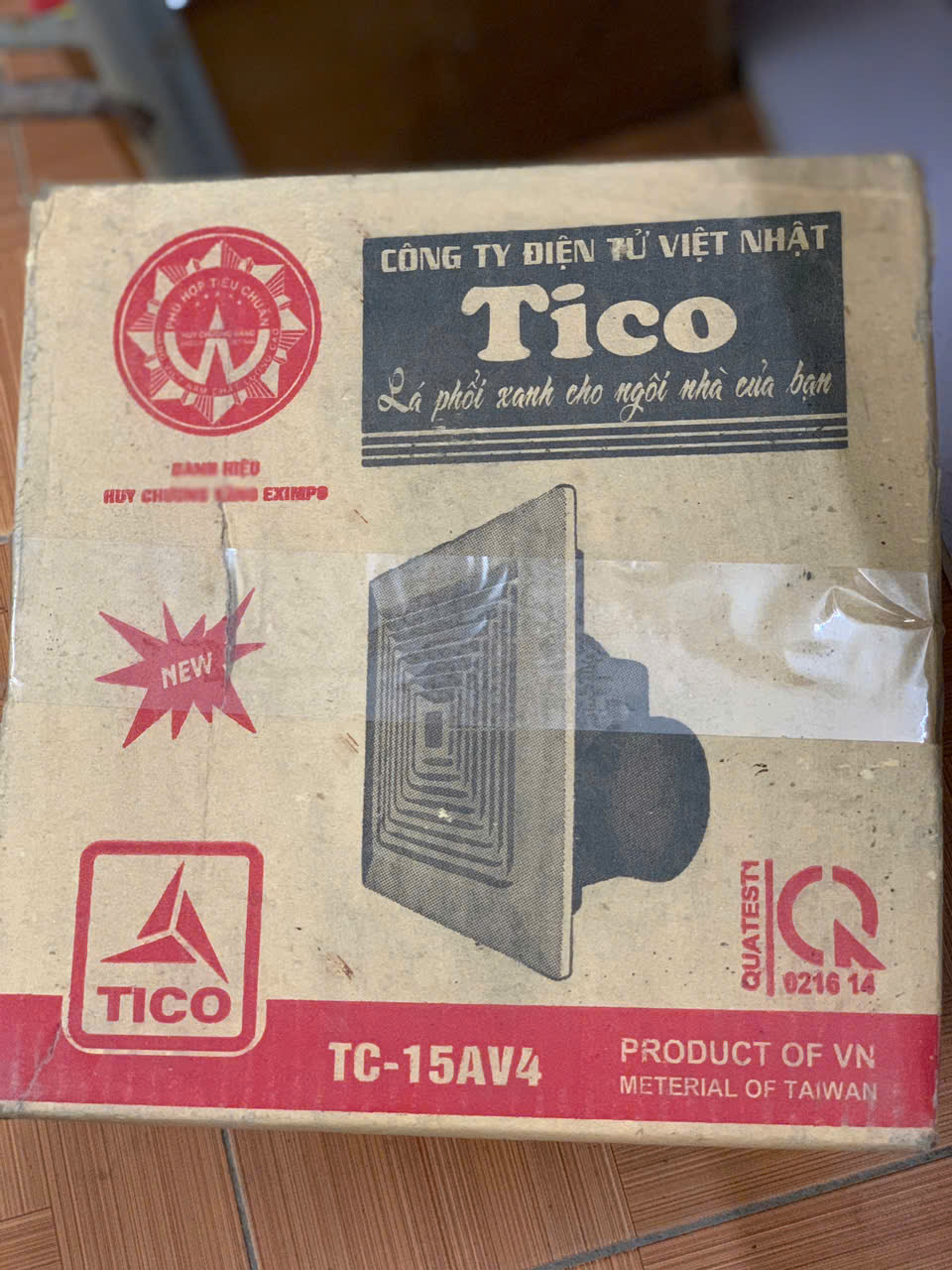Quạt thông gió âm trần TICO TC-15AV4 (Hàng mẫu trưng bày)
