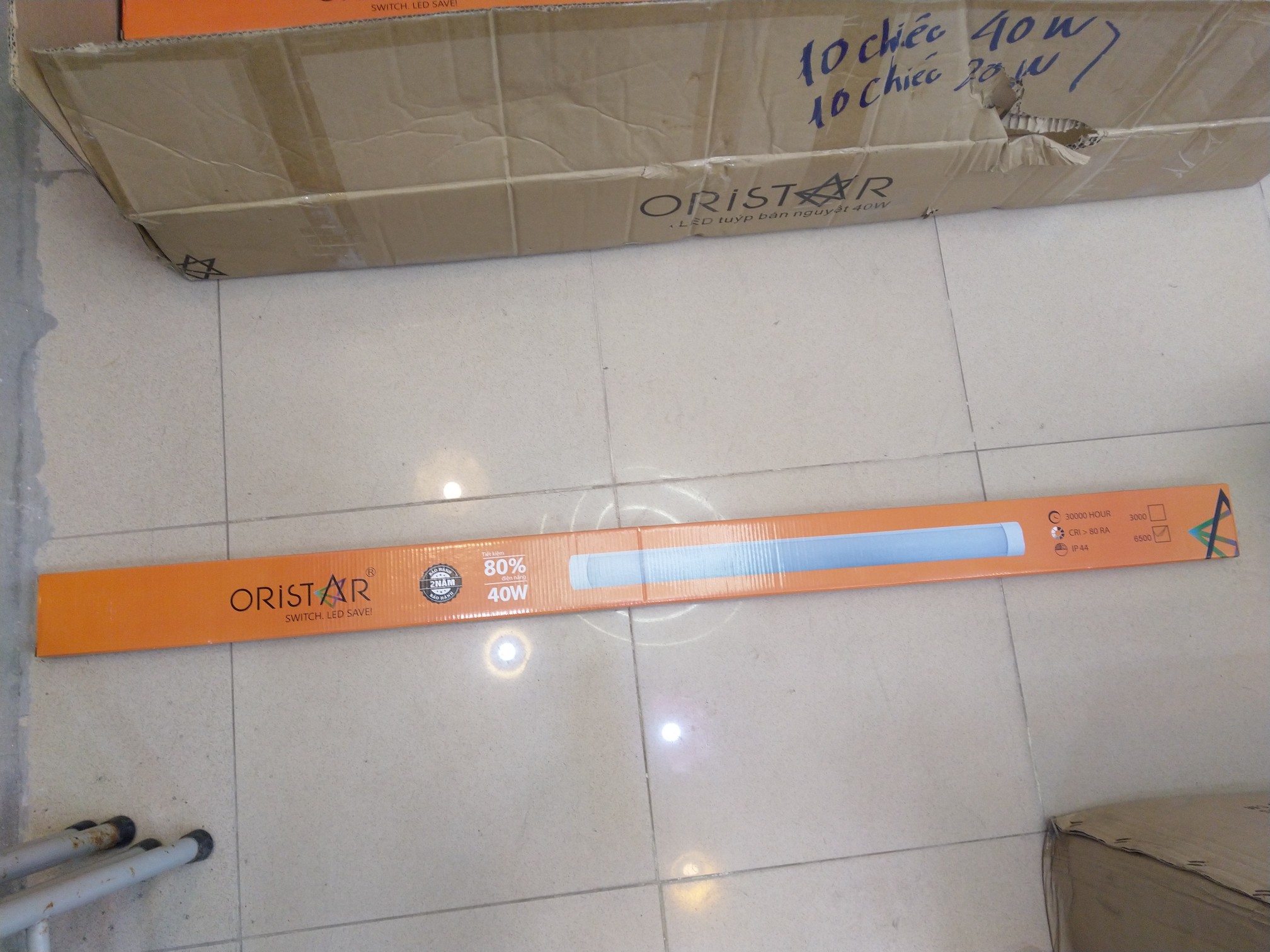 Đèn LED Tuýp bán nguyệt 40W 1.2m Oristar