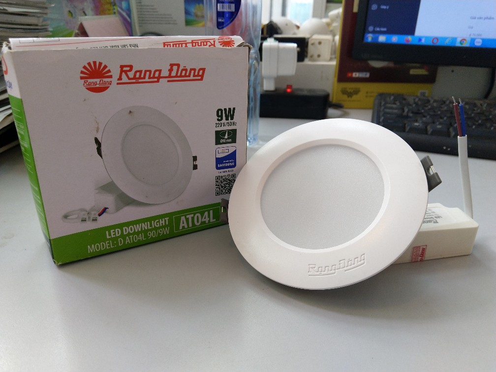 Đèn LED âm trần Downlight 90/9W Rạng Đông (AT04 90/9W)