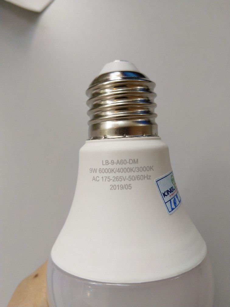 Bóng led bulb 9W đổi màu Kingled