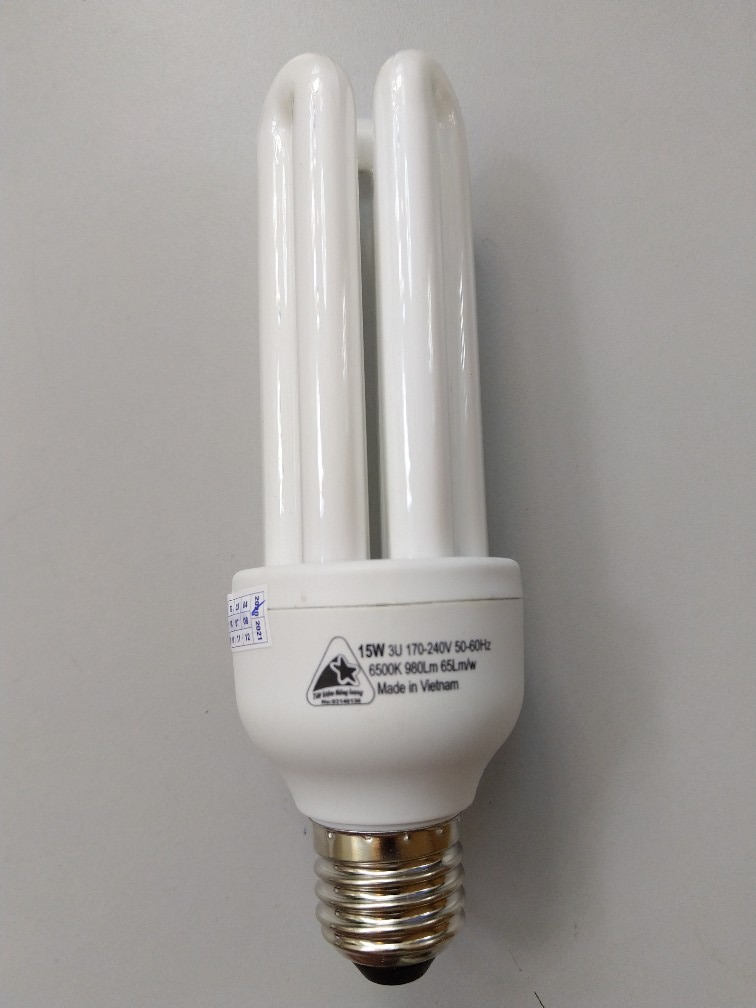 Bóng đèn compact 15W Yankon ánh sáng trắng