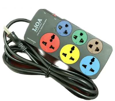 Ổ cắm Lioa kéo dài đa năng kết hợp, 3m, 10A, 2200W, ko tiếp địa (3D3SN3.2)