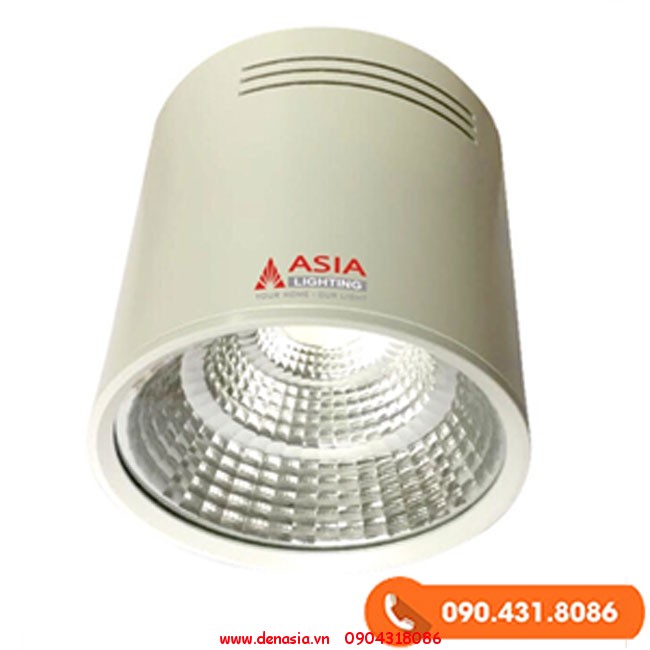 Đèn trần nổi tròn 10W vỏ đen/trắng Asia Lighting (OBT10/OBD10)