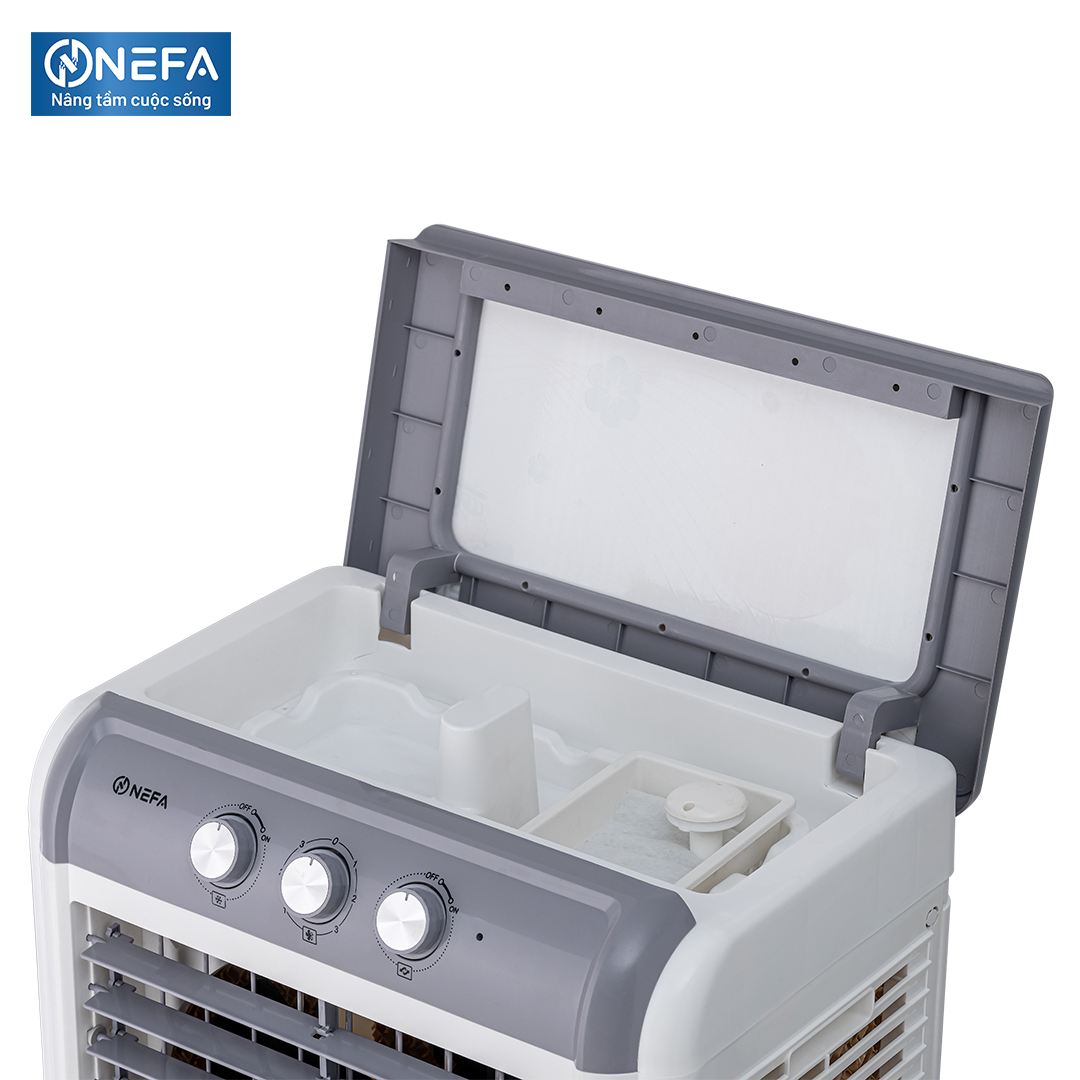 Quạt điều hòa hơi nước Nefa NF45 cơ (Màu xanh/ghi)