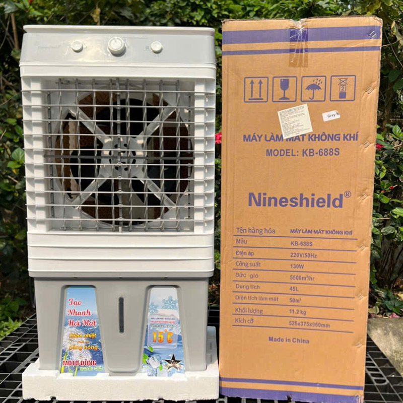 Quạt điều hòa 45L KB-688S Nineshield