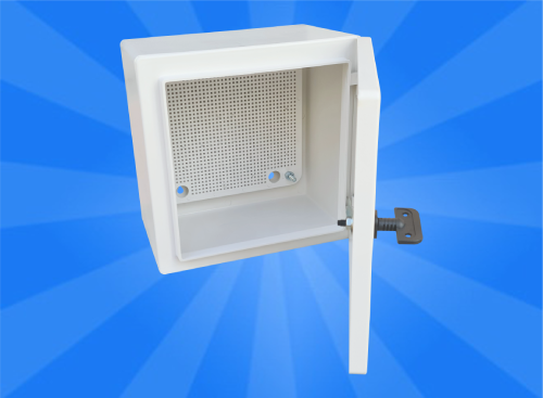 Tủ điện ABS 300x300x200 Lihhan/Hòa Thịnh (CVM 364-Pát sắt)