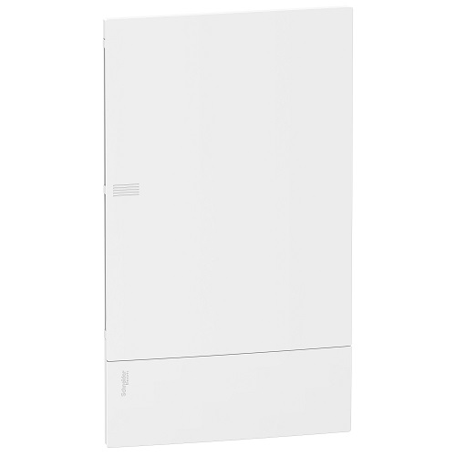 Tủ điện nhựa âm tường 6 module Resi9 MP cửa trắng/cửa mờ(MIP22106/MIP22106T)