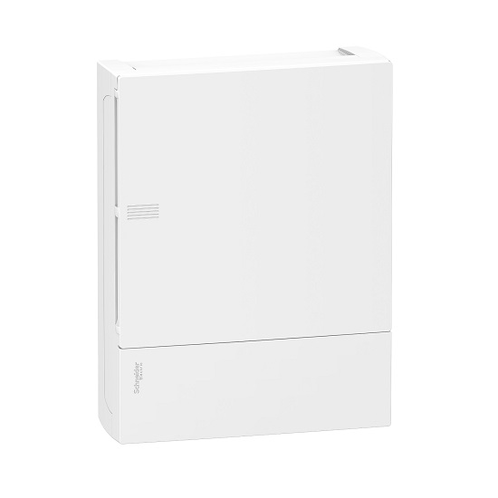 Tủ điện nhựa nổi 24 module Resi9 MP cửa trắng/cửa mờ (MIP12212/MIP12212T)