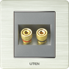 Bộ ổ cắm loa đơn Uten V6.0G-1Y/C (Giá liên hệ)