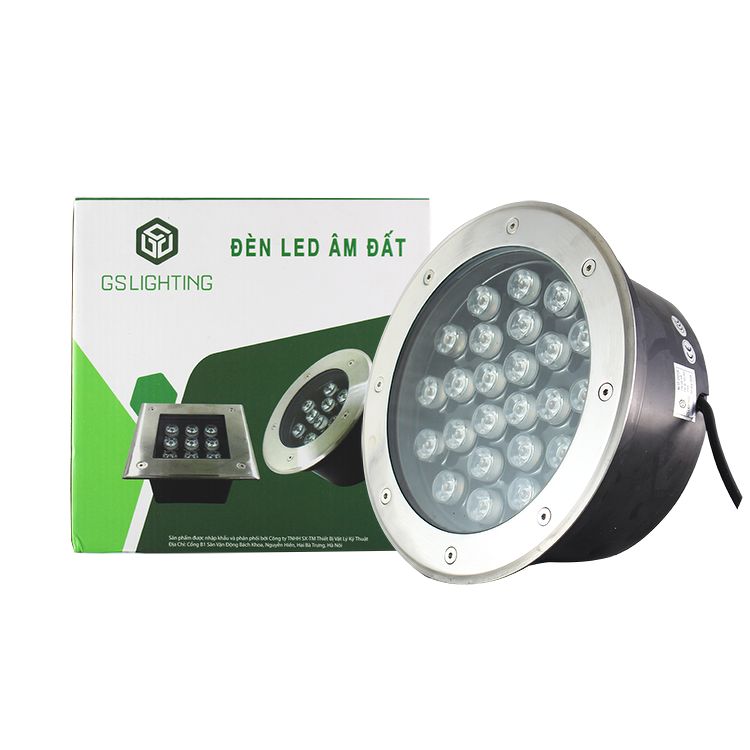 Đèn LED âm đất tròn 24W (GSDT24) GS Lighting