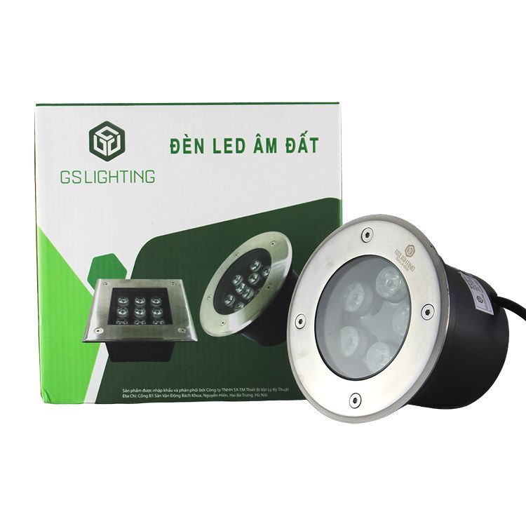 Đèn LED âm đất tròn 5W (GSDT5) GS Lighting