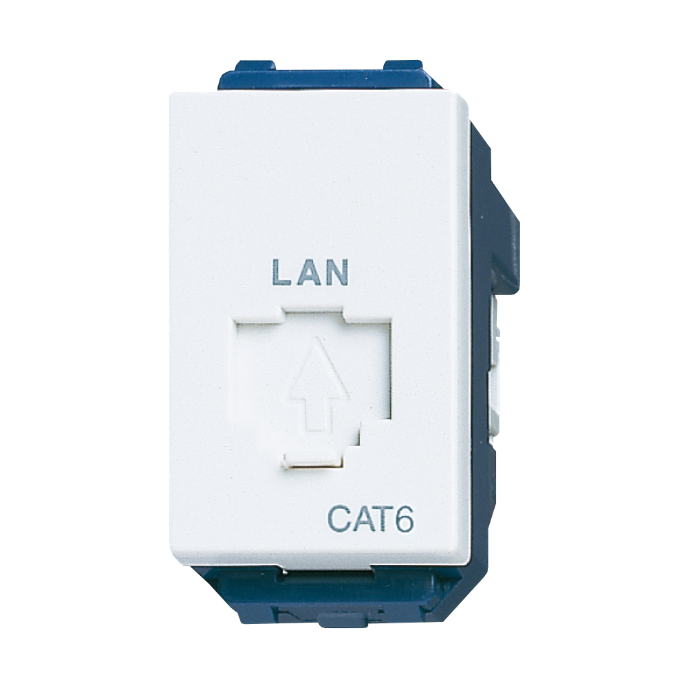 Ổ cắm data CAT6 Panasonic-Wide Series (WEV24886SW-CAT6)