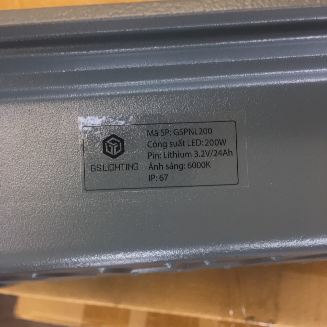 Đèn pha Led năng lượng 200W GS Lighting (GSPNL 200)