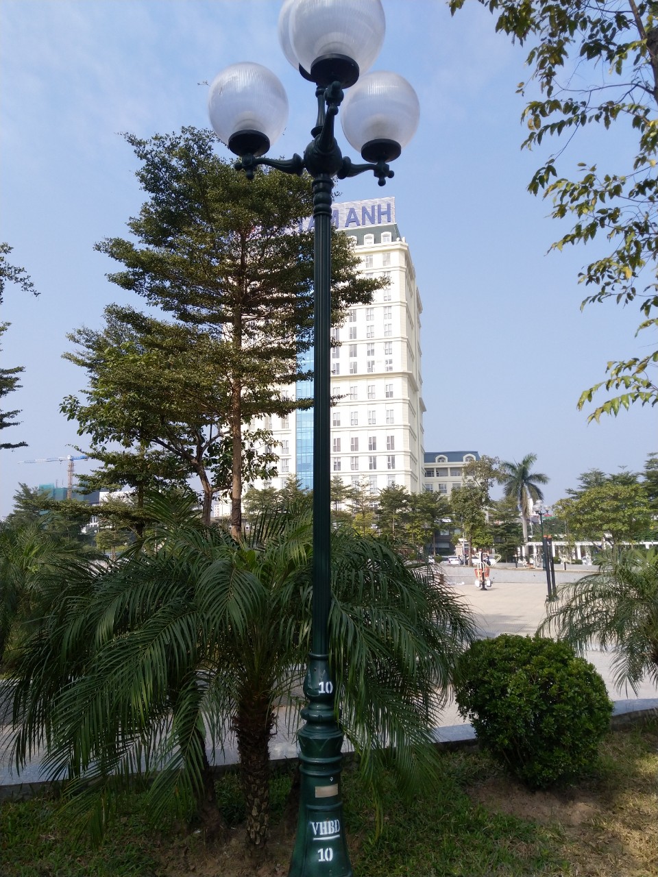 Cột đèn sân vườn DC06 Hapulico