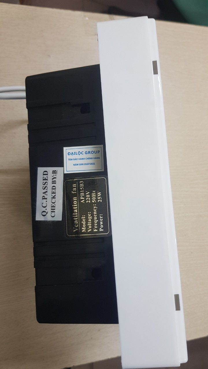 Quạt thông gió gắn tường 20x20 APB15B3 Gereun (Hàng mẫu trưng bày)