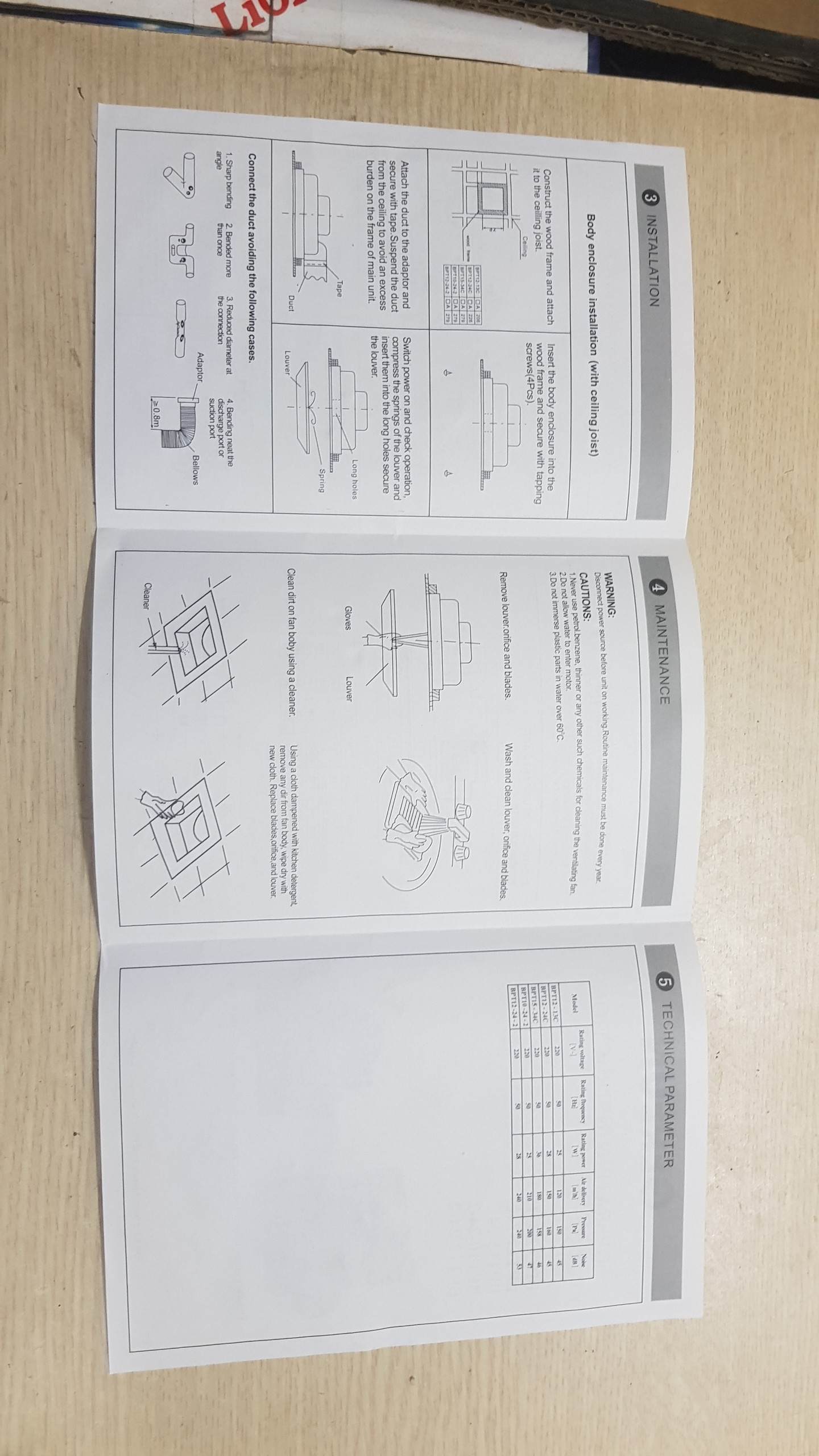 Quạt thông gió gắn tường 20x20 APB15B3 Gereun (Hàng mẫu trưng bày)