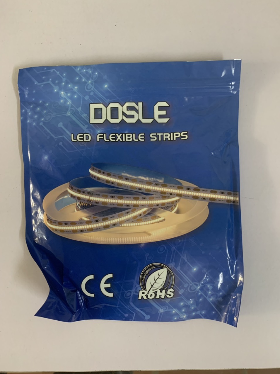 Led dây ánh sáng vàng Dosle (2835-168P-10mm-30Z)