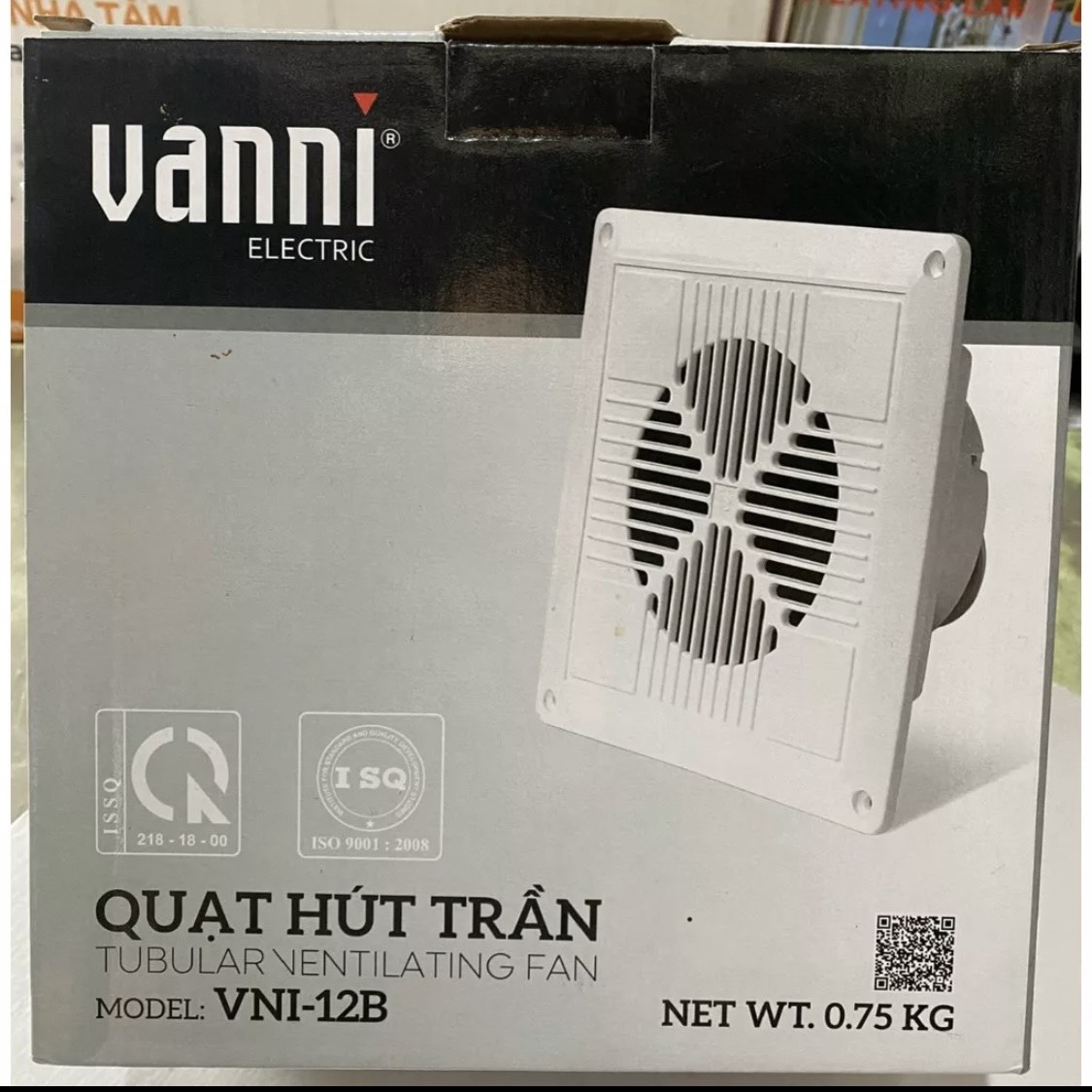 Quạt hút trần VNI-12B Vanni