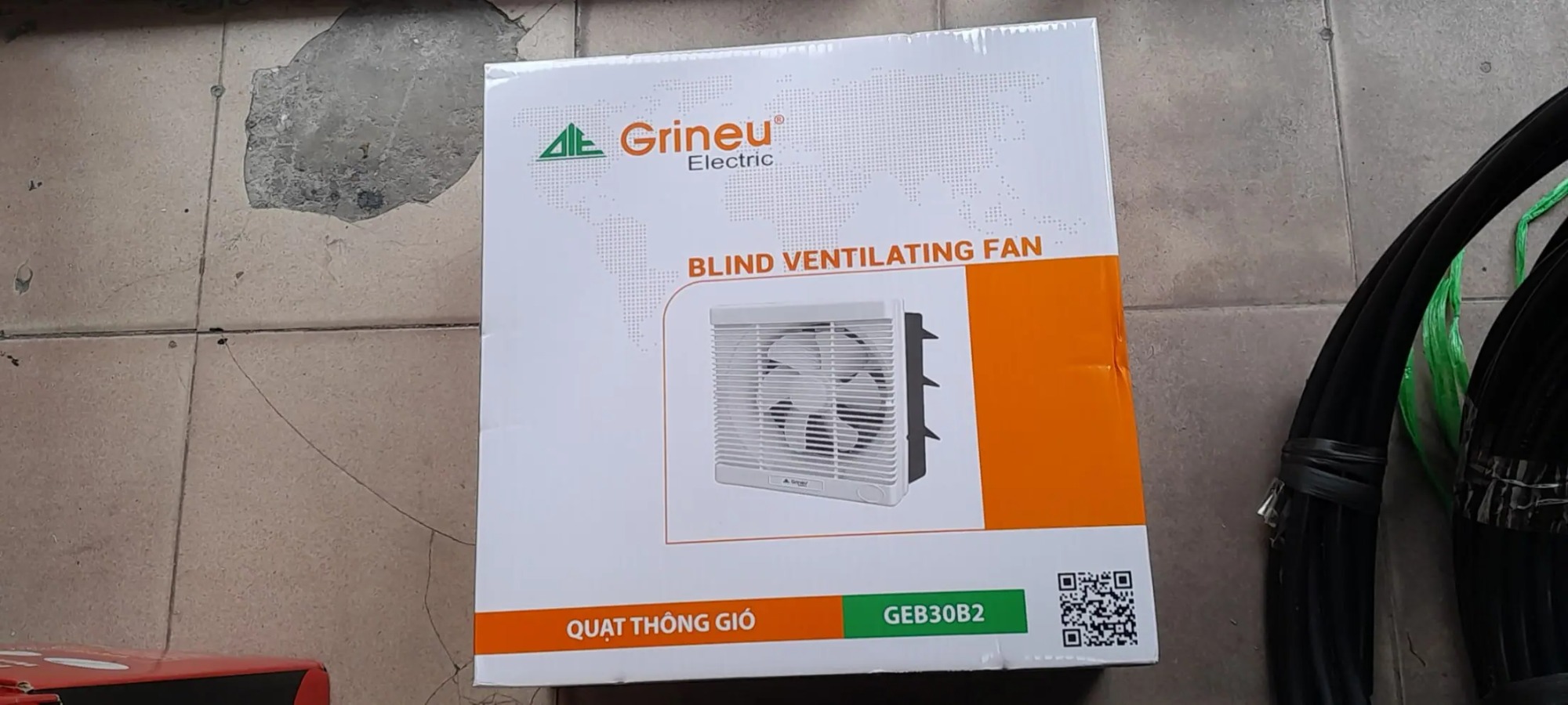 Quạt hút tường 350x350mm GEB30B2 (Grineu)