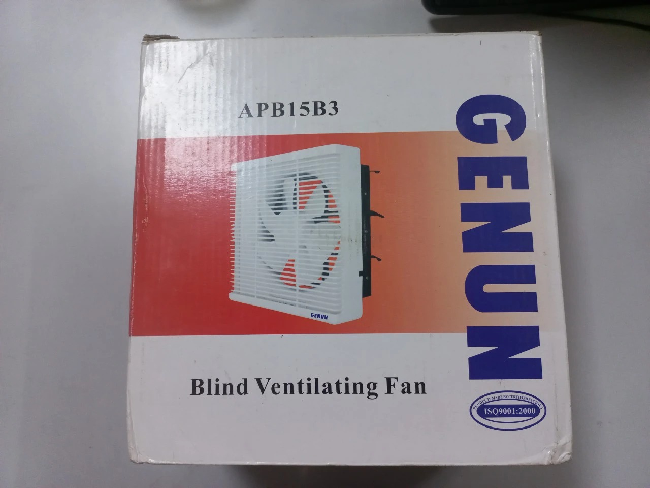 Quạt thông gió gắn tường 20x20 APB15B3 Genun (Hàng mẫu trưng bày)