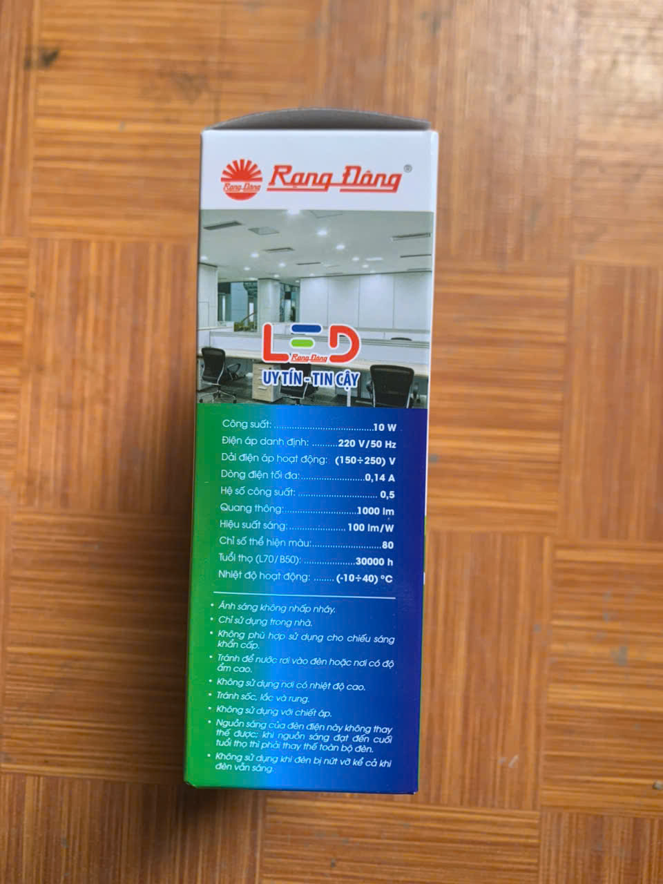 Đèn LED âm trần Downlight 90/9W Rạng Đông (AT04 90/10W)