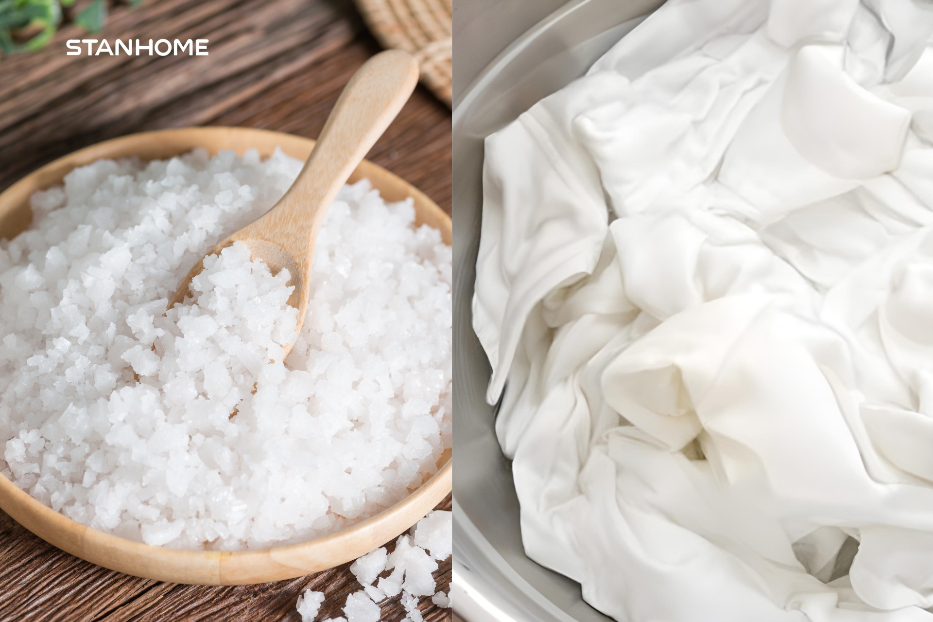 Cách tẩy sạch vết máu kinh nguyệt trên quần áo đơn giản tại nhà bằng muối