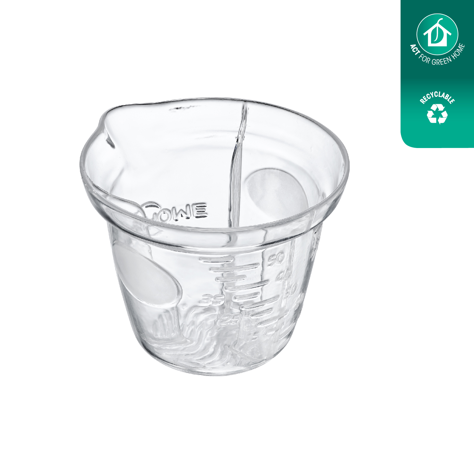 Nắp nhựa chia vạch 5ml, 10ml, 15ml, 20ml, 25ml, 35ml, 40ml, 45ml, 50ml, 55ml, 60ml Doser Stanhome