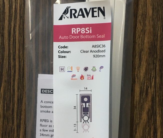 Raven Rp338 Thanh chắn bụi dạng chốt tự động Raven RP8Si - AALock- khóa cao cấp ...