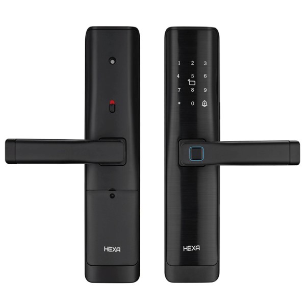 Khóa cửa chống nước Hexa L100(Đen) 14 Khóa cửa chống nước Hexa L100 đen, app wifi - AALock- khóa cao cấp chính hãng