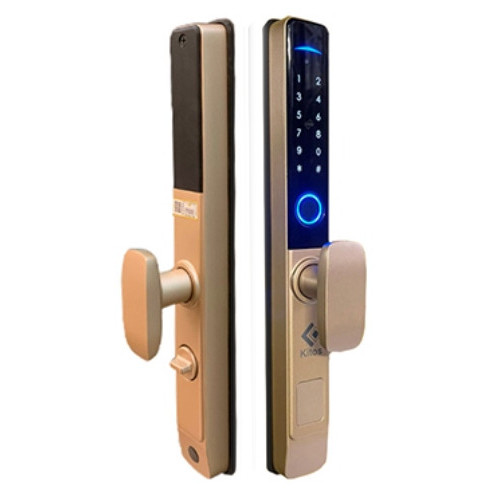 Khóa vân tay cửa nhôm Kitos KT-AL38 5 Khóa vân tay cửa lùa nhôm kính Kitos KT-AL38 Hook - AALock- khóa cao cấp chính hãng