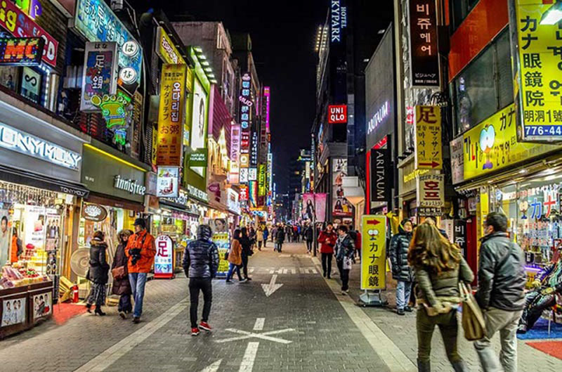 Điểm danh 3 khu mua sắm ở Hàn Quốc sầm uất nhất
