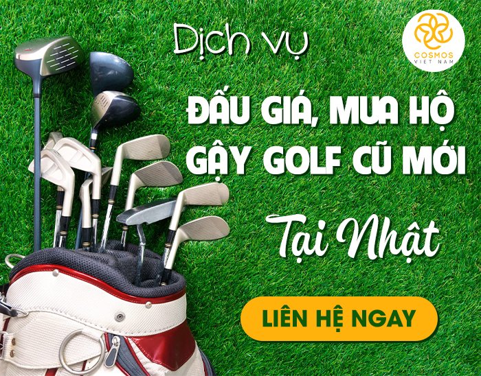 DỊCH VỤ ĐẤU GIÁ, MUA HỘ GẬY GOLF CŨ MỚI TẠI NHẬT