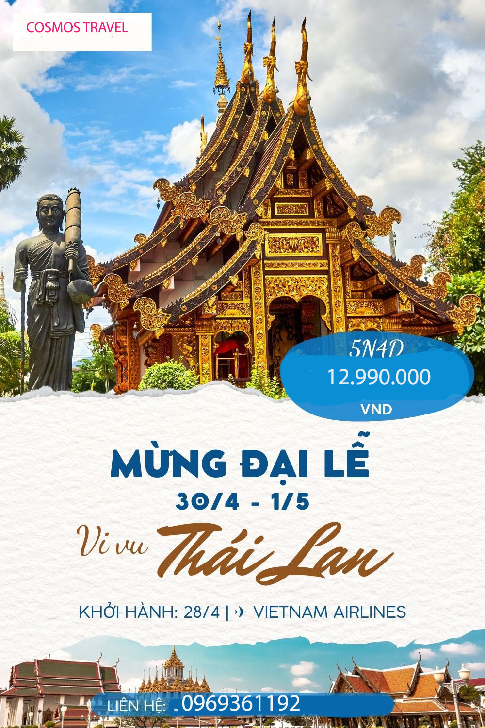 🔥 🇹🇭 Ở ĐÂY CÓ BÁN TOUR THÁI LAN DỊP LỄ 30/4 🇹🇭🔥