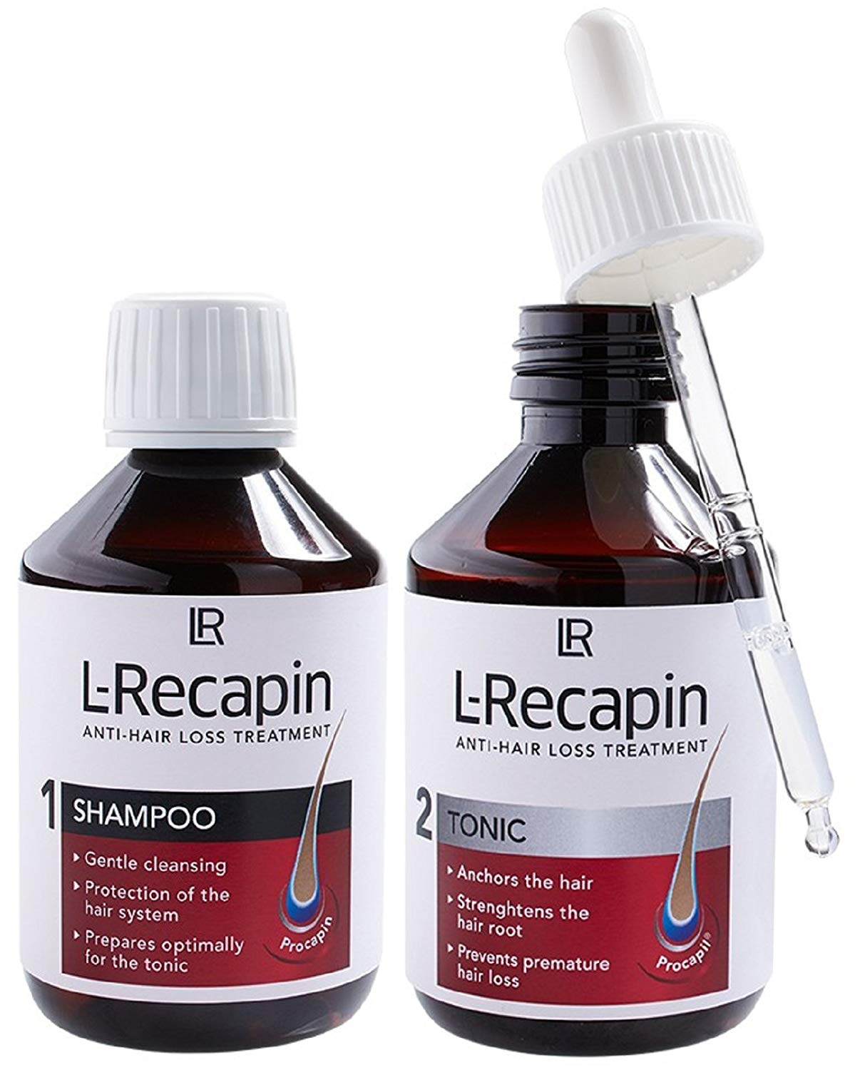 Cặp LR L-Recapin dầu gội và tinh chất chống rụng tóc LIEBE SHOP Cặp LR L-Recapin dầu gội và tinh chất chống rụng tóc LIEBE SHOP