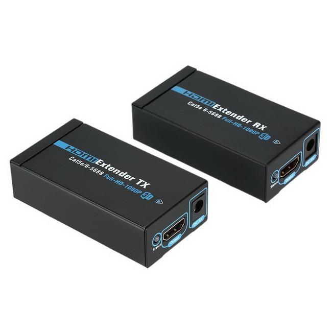 Bộ khuếch đại tín hiệu HDMI 150m. Nối dài cáp HDMI qua đường dây mạng, hỗ trợ full HD1080p
