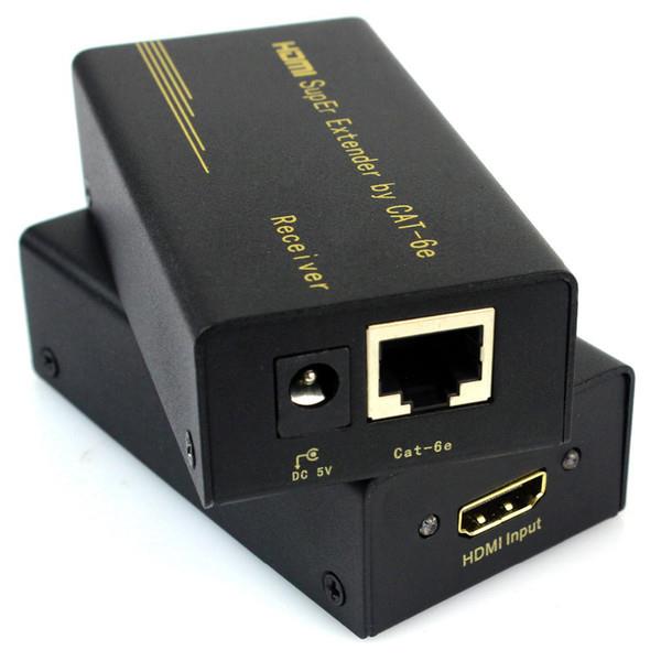 Bộ khuếch đại tín hiệu HDMI 150m. Nối dài cáp HDMI qua đường dây mạng, hỗ trợ full HD1080p