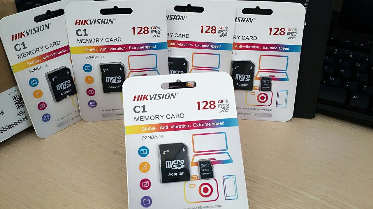 Thẻ nhớ HIKVISION Mirco SD 32GB/64GB/128GB/256GB chuyên dùng cho camera