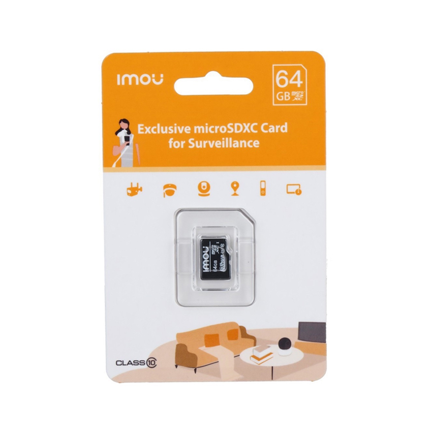 Thẻ nhớ Camera Imou Micro SD 64GB ST3-64-T1 Ghi video Class 10